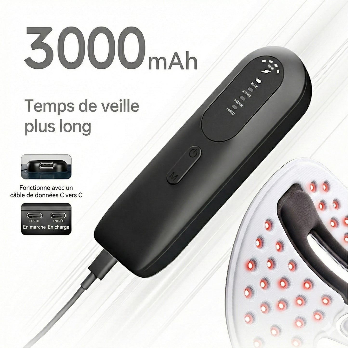 Masque Luminothérapie Led