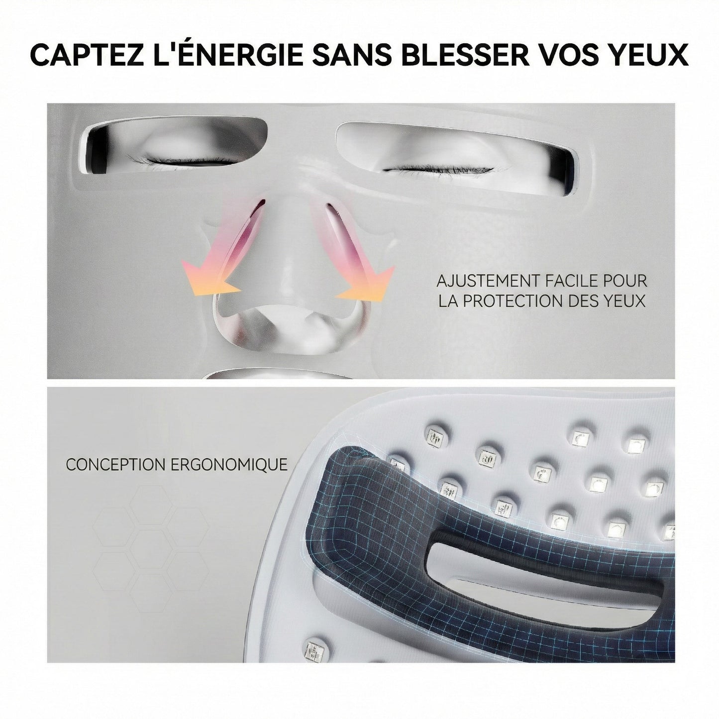 Masque Luminothérapie Led